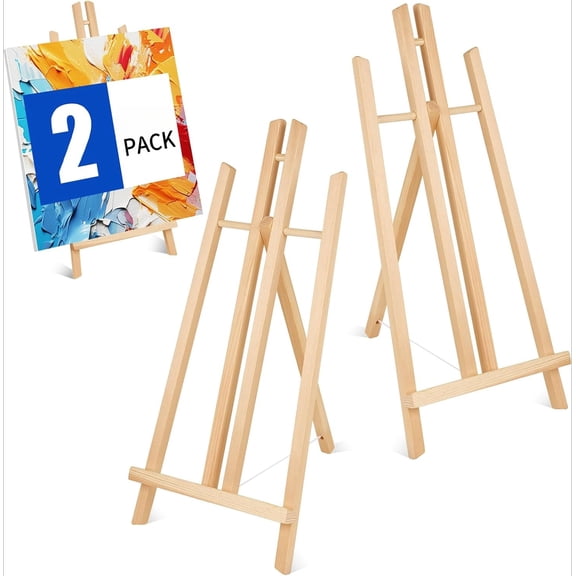 2pcs 17 Inch Tabletop Easels, Easel Stand for Painting,Tripod, Painting Party Easel, Kids Student Desktop Easel for Painting,Paint Easel for Canvas Paint