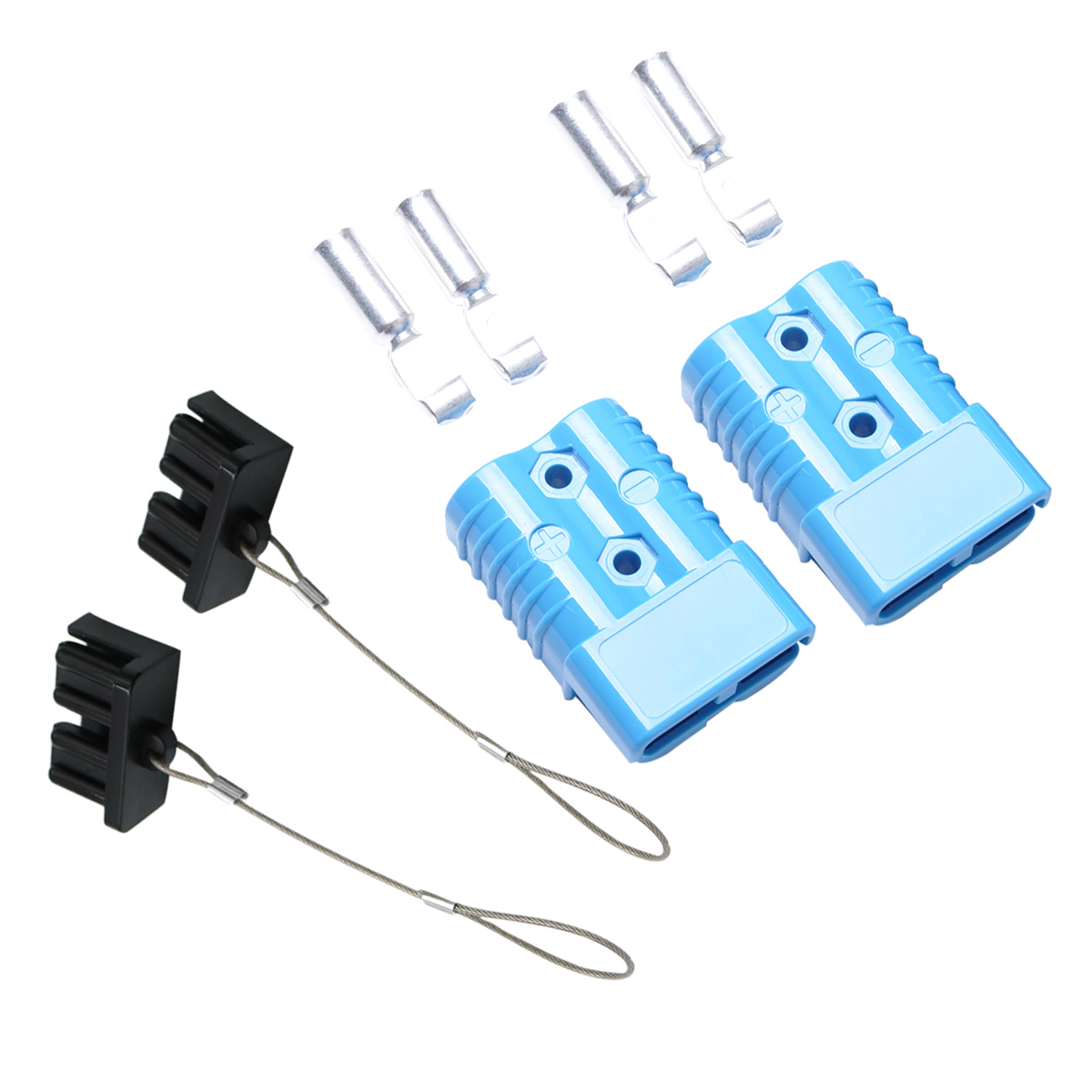 2pcs 175A 600V Power Connect Plug Battery Cable Quick Connect