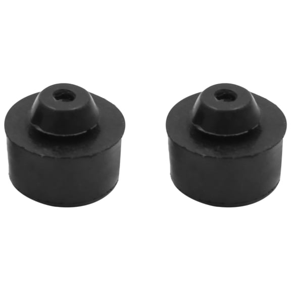 2pcs 18 x 15mm Buffer Mount Rubber Block Absorber for Car Door Trunk Hood