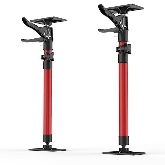 2pcs 19.68-40.57in Slip-Resistant Safety Telescopic Support Rods, Heavy-Duty Tool-Grade Support Kit, Adjustable Telescopic, for Cabinet Jacks, Wardrobes, Etc., Third-Hand Support System
