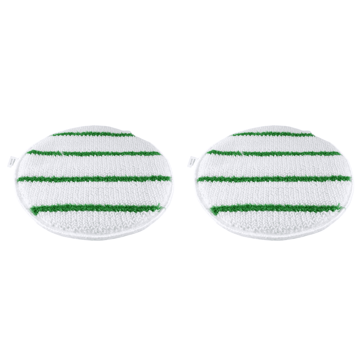 2pcs 19in Rotary Yarn Bonnet Low Profile with Agitation Carpet Cleaning Bonnet Pad