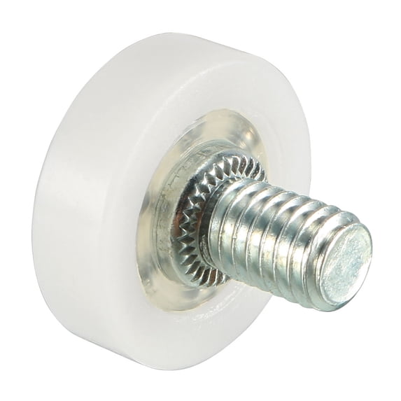 2pcs 19x6x1mm Idler Bearing Pulley Sliding Conveyor Wheel Threaded Rod M6*8