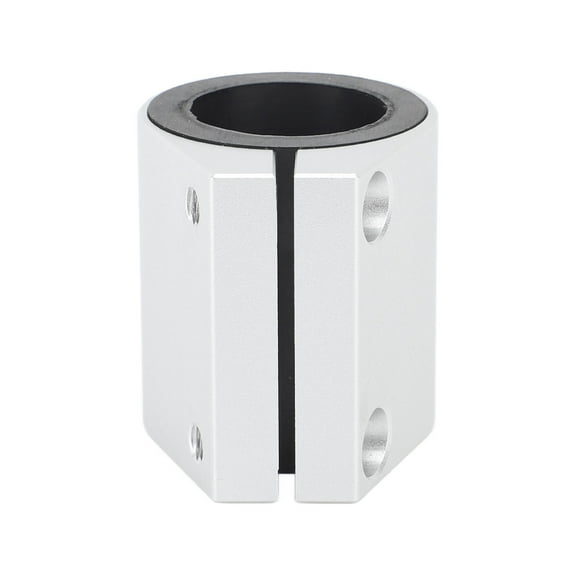 2pcs 1in High Temp Exhaust Clamp Aluminum Butt Joint Band for Banshee 1987 to 2006 Silver