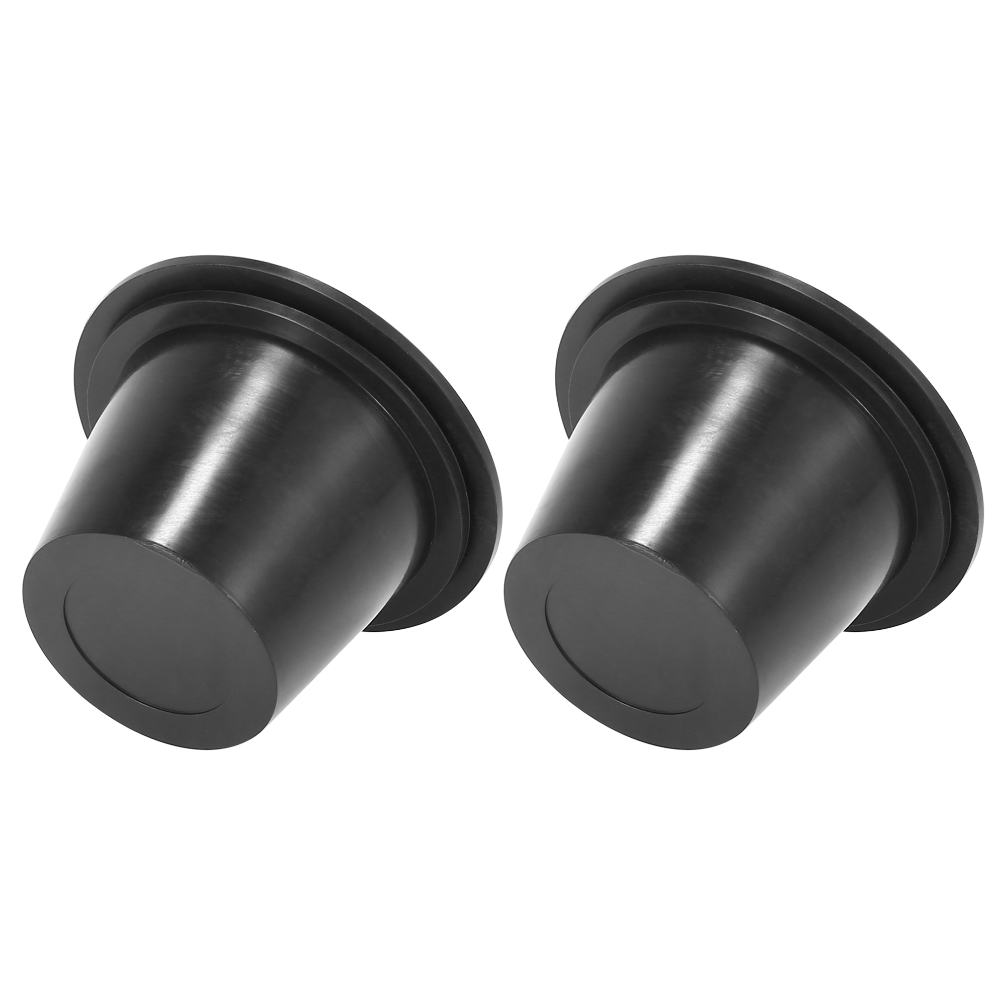 2x Waterproof Headlight Dust Covers – Rubber Anti-Dust Seal Caps For HID/LED Bulbs, 100mm OD