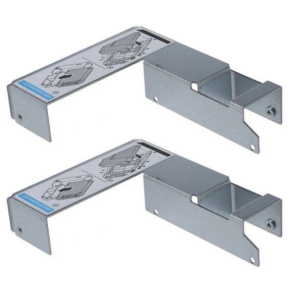 2pcs 2.5 inch to 3.5 inch Adapter for 9W8C4 Y004G F238F / G302D / X968D SAS / SATA Tray,2 x Tray Caddy Adapter