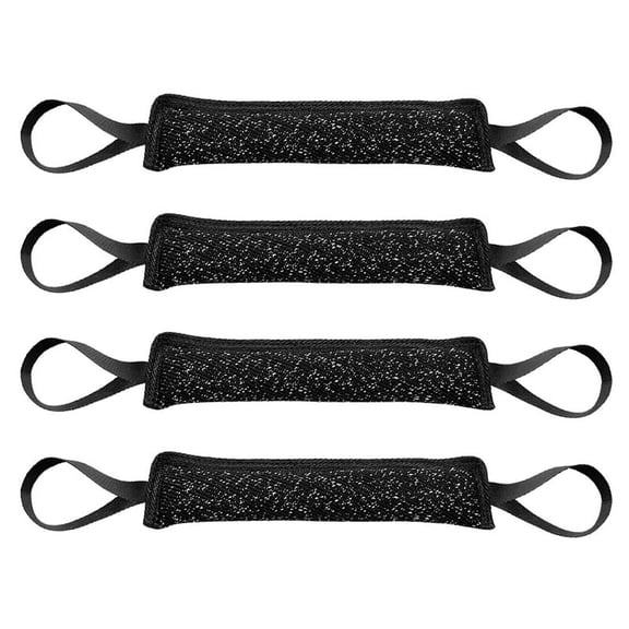 2pcs 2 Handles Pet Training Bite Tug Toys Young Dog Chewing Arm Sleeve