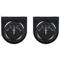 thumbnail image 1 of 2pcs 2 Inch 52mm 12V Car LED Pointer Auto Boat AMP Meter Gauge 60-0-60 AMP Black, 1 of 7