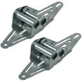 2pcs (2 Pack) New 18 Gauge Garage Door 2 Hinges Standard Duty Embossed