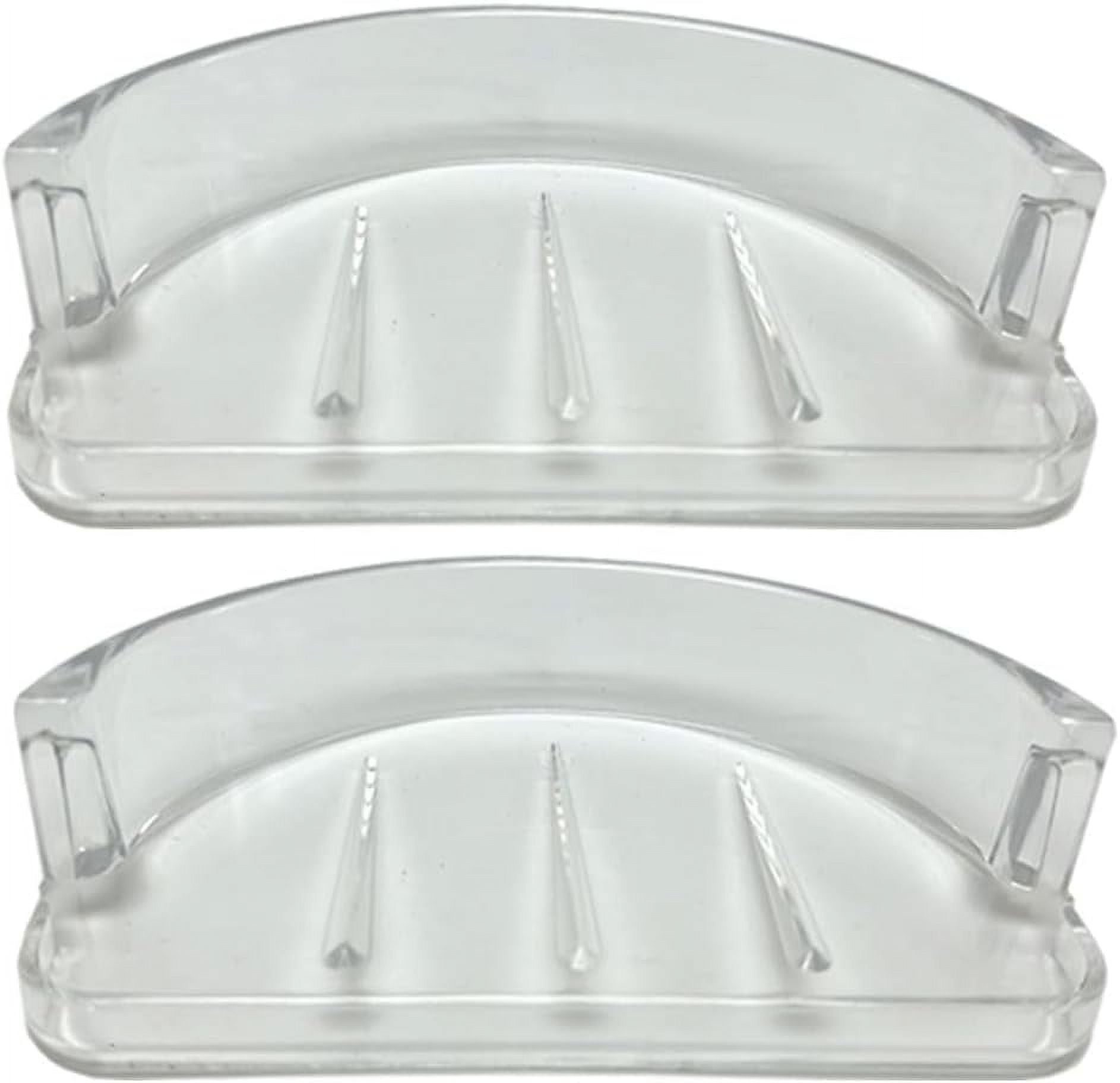 2pcs 2 Pc Bar Saver Recessed Shower Shelf Holder Tray Bathroom