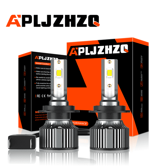 2pcs 2-Side H7 LED Headlight High/Low Beam Bulbs For Subaru Outback 2005-2014