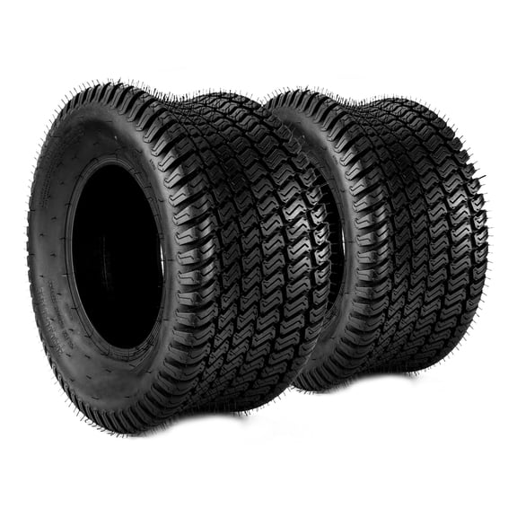 2pcs 2010-10 ATV Tires 4PR 2010-10 Heavy Duty ATV UTV Lawn Mower Go Kart All Terrin Tubeless Fit For Rough Terrain, Pattern Z-160, Tubeless Rubber Front