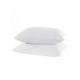 thumbnail image 1 of 2pcs 20"26" White Ultra-Soft Polyester Pillowcase Solid Colors Waterproof Zippered Pillowcase Allergy Bed Bug Protector Cover, 1 of 6