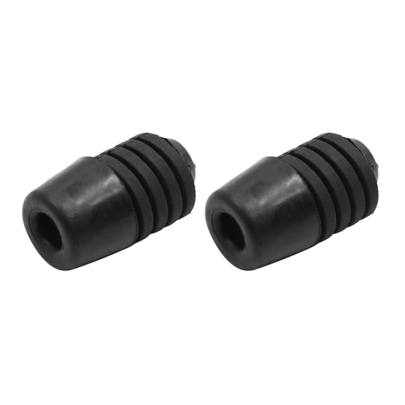 2pcs 20 x 35mm Black Buffer Mount Rubber Block Absorber for Car Door Hood