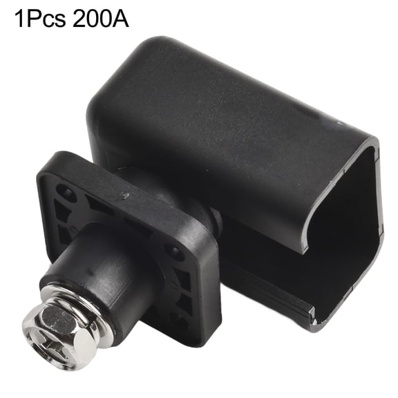 2pcs 200A High current Copper Lithium Battery Terminal Energy Storage Connector black