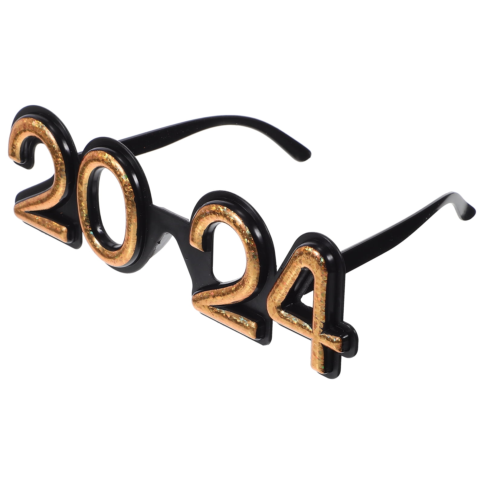 2pcs 2024 Theme Glasses Photo Booth Prop 2024 Eyeglasses Prop 2024 New