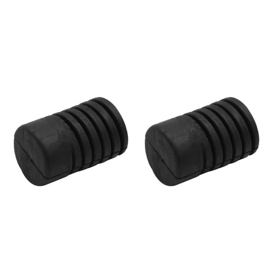 2pcs 21.5 x 36.5mm Buffer Mount Rubber Block Absorber for Car Door Trunk
