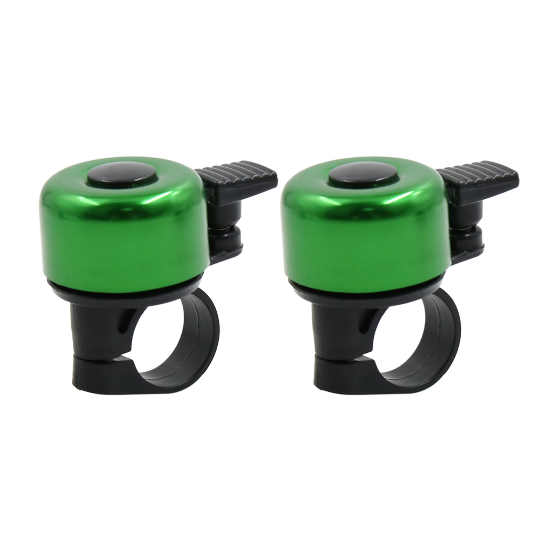 2pcs 22mm Handlebar Dia Bike Bicycle Ring Bell Alarm Sound Horn Green