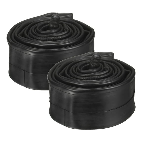 2pcs 24" Inner Tubes Width Fit 1.625 Rubber Bicycle Tube with 32mm Standard Valve for MTB Mountain Dirt Bike