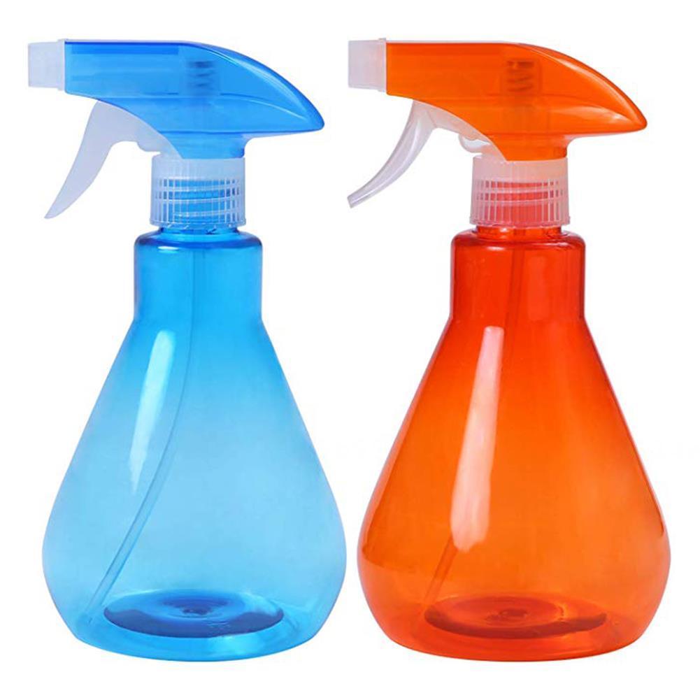 2pcs 250ml Candy Color Hand Pressure Empty Sprayer, Plastic Refillable Sprinkling Kettles