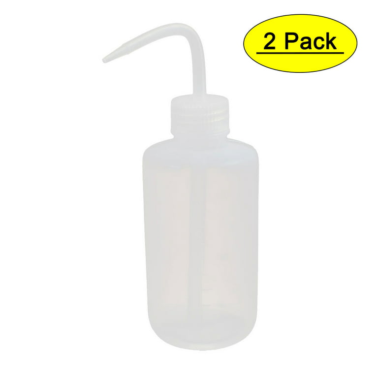 AKOLAFE 10pcs Wash Bottle 8 oz Squeeze Bottles for Tattooing 250ml Tattoo Bottle with Scale Plastic Squirt Bottle for Liquids Lash Rinse Bottle for