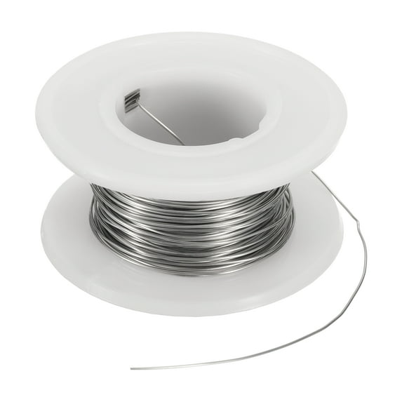 Uxcell 2Pcs 26 Gauge Nichrome 80 Heating Resistance Wire 33ft High Temperature for Electronic Components Repairing