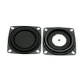 thumbnail image 1 of 2pcs 2Inch Passive Radiator Membrane Horns Enhances Bass in Loudspeakers 53x53mm, 1 of 8
