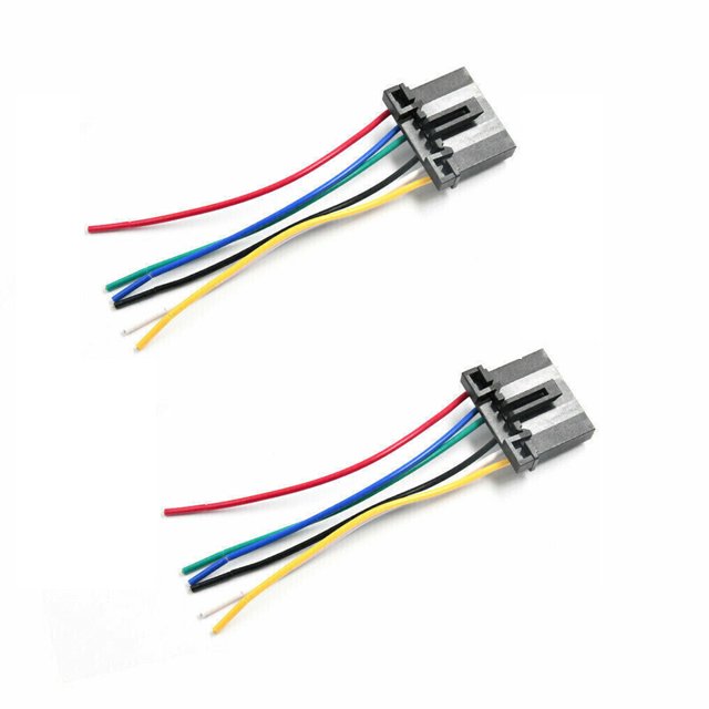 2pcs2PCS Rear Light Lamp Bulb Holder Socket For Ford Transit Mk6 MK7