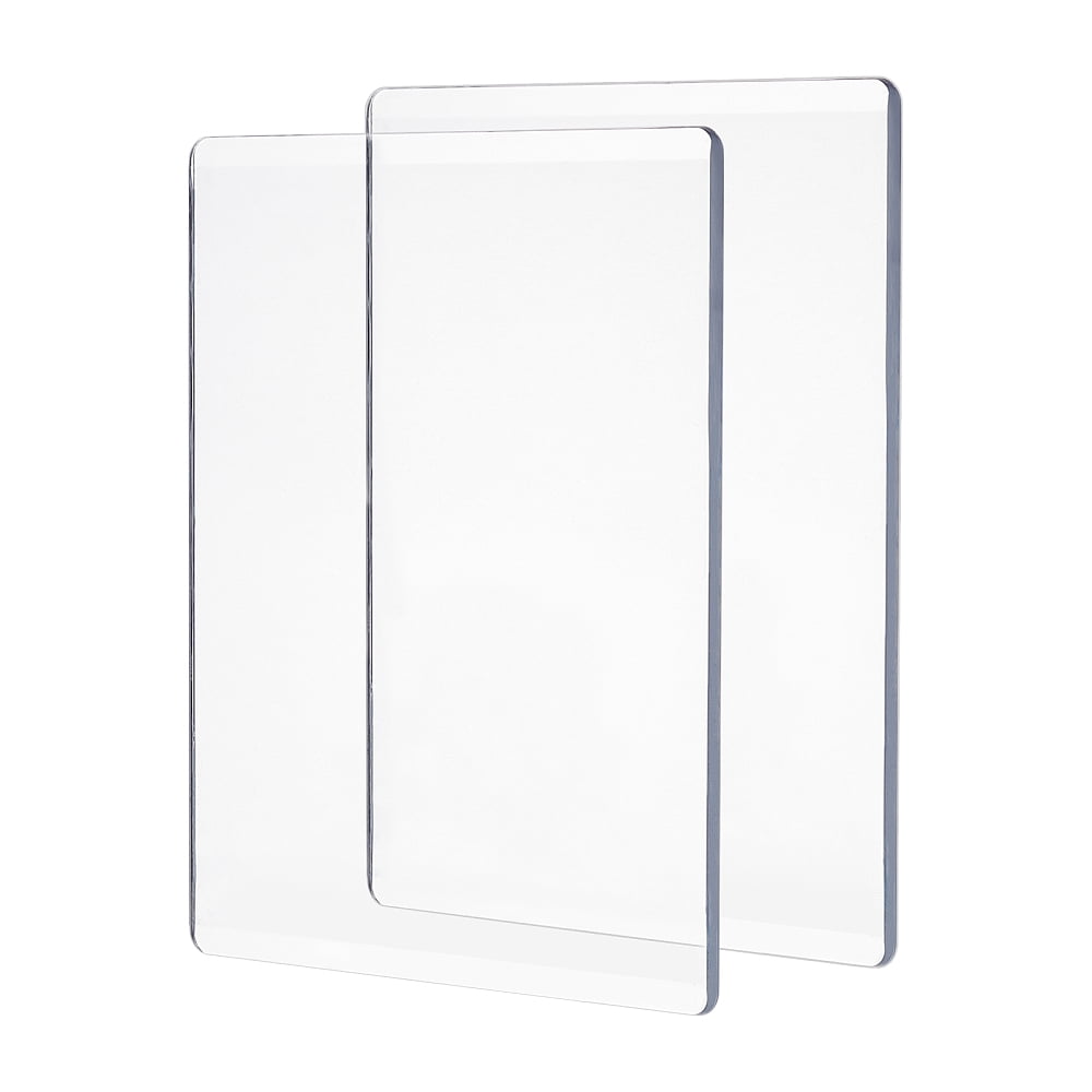 2pcs 2pcs Cutting Dies Replacement Mat 19.5x15x0.5cm Acrylic Rectangle Cutting Pads Universal Shim Plate for Die Cutting Machine
