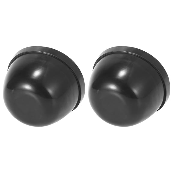 2pcs 3.27'' Inner Diameter 58mm Height Car Rubber Housing Seal Caps Headlight Dust Cover Waterproof Dustproof Caps