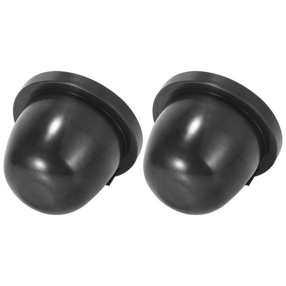 Unique Bargains 2pcs 3.27'' Inner Diameter 67mm Height Car Rubber Housing Seal Caps Headlight Dust Cover Waterproof Dustproof Caps