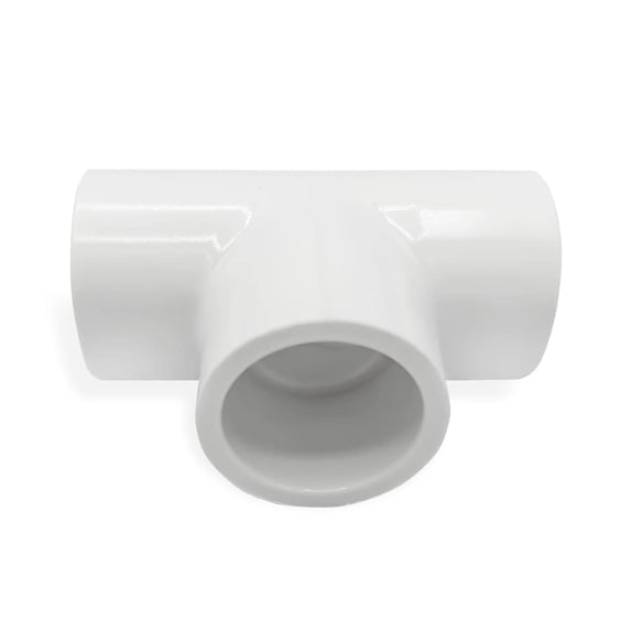 Pvc Socket R Tee 2pcs - 3/4 PVC Tee Sch 40 - PVC Socket Tee - 3/4 Inch Slip Socket x 3/4 ...
