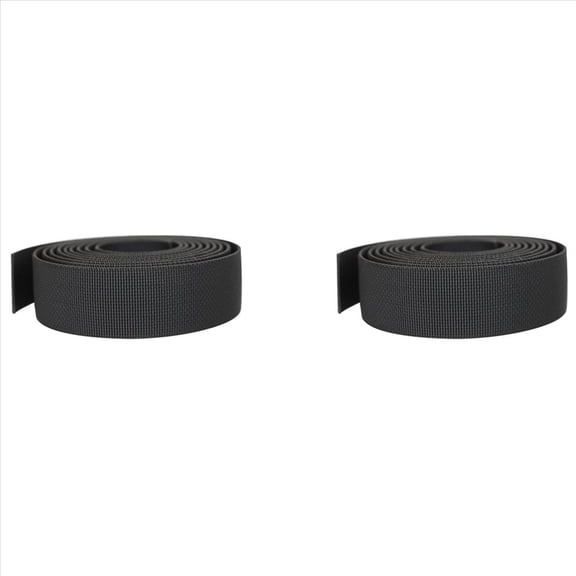 2pcs 3.5M Scuba Diving Backplate Webbing Scuba Diving Wing BCD Belt Harness Grommet Backmount Accessories,2 x Diving Weight Belt Webbing,Black