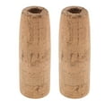 thumbnail image 1 of 2pcs 3 Inch Grade AA Cork Fishing Rod Handle Grip Replacement, 1 of 7