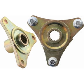 2pcs 3 Stud 17T Spline Rear Wheel Rim Axle Hub 3 Lugs 78mm Bolt for 110cc 125 50cc 150cc Quad ATV Go Kart Buggy 4 Wheelers Mini Bike