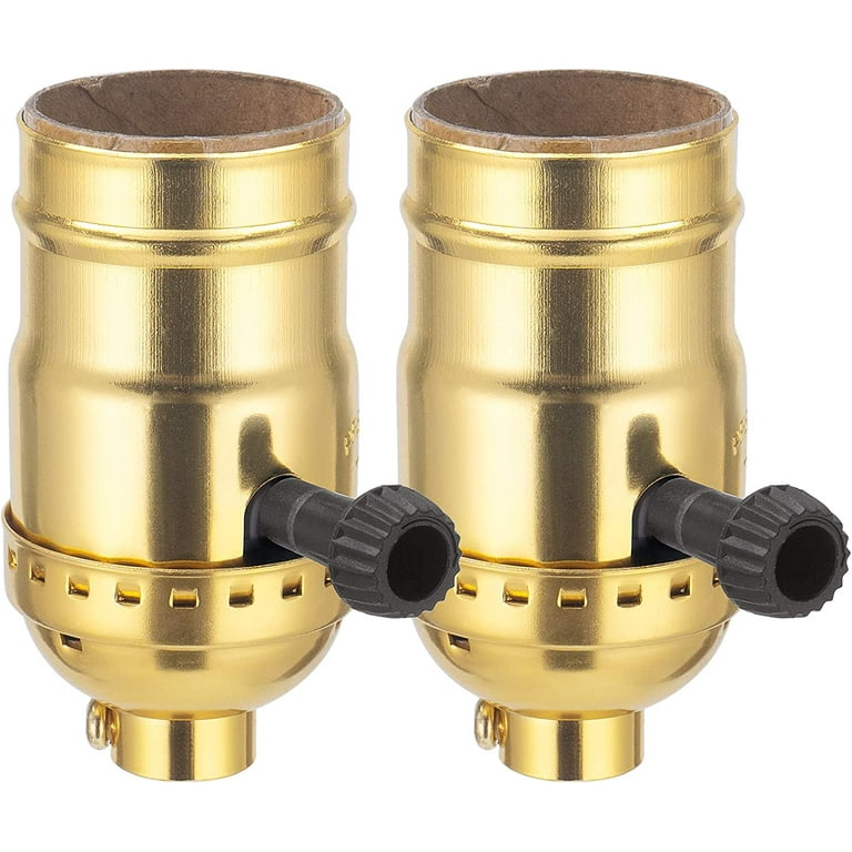 Gold lamp holder best sale