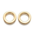 thumbnail image 1 of 2pcs 304 Stainless Steel Linking Rings Round Rings Golden 18x2mm Hole: 11.5mm, 1 of 1