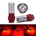 thumbnail image 1 of 2pcs 3157 LED Flashing Strobe Blinking Red Rear Brake Tail Stop Lights Universal, 1 of 5