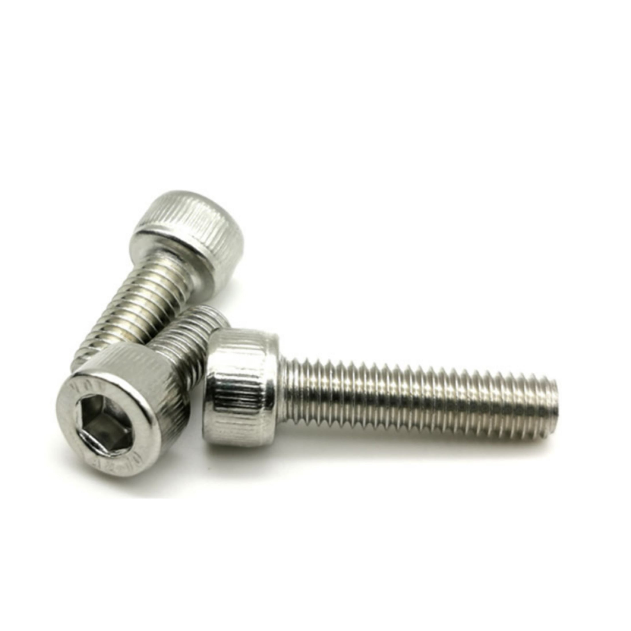 (2pcs) 316 Stainless Steel Cup Head Hexagon Screws M6x65mm (length does ...