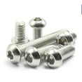 thumbnail image 1 of (2pcs) 316 Stainless Steel Half Round Head Hexagon Socket Head Screw M8x14mm (length not including head)., 1 of 5