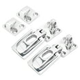 2pcs 316 Stainless Steel Lockable Door Latch Heavy Duty Anti Rattle