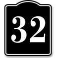 2pcs-32-bay-garage-door-plate-field-lane-gate-number-black-aluminum