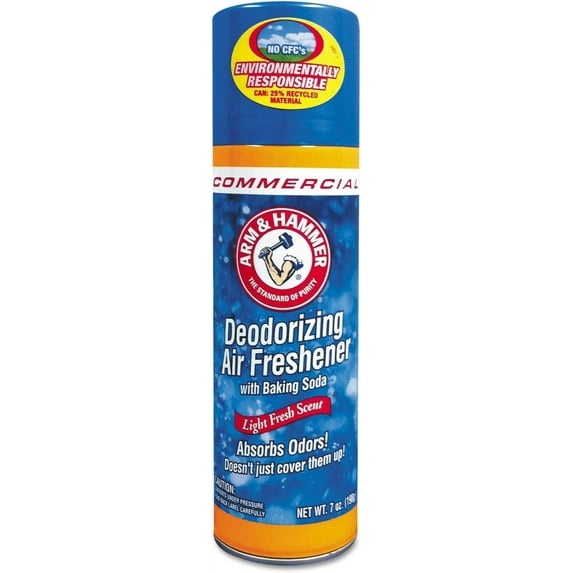 2pcs 3320094170 Baking Soda Air ener, Aerosol, Light Scent, 7oz