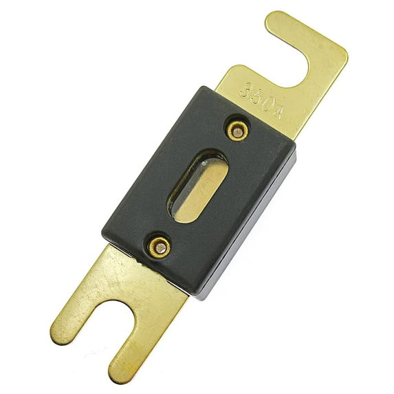 2pcs 350Amp Gold Plated ANL Fuse for Car Vehicle Marine Audio Video System ANL-350A (350Amp)