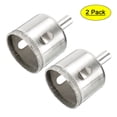 thumbnail image 1 of 2pcs 35mm Diamond Cutting Rim Glass Hole Saw Drilling Tool, 1 of 4