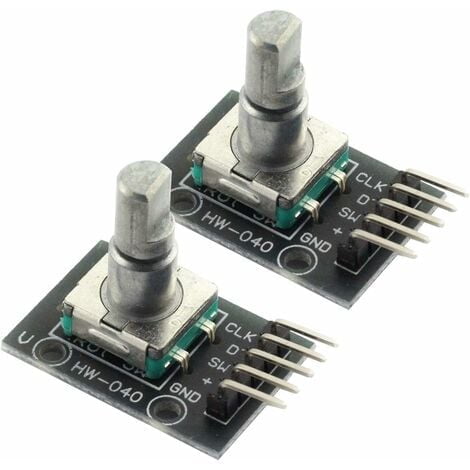 2pcs 360 Degree Rotary Encoder Module for Compatible Sensor Switch ...