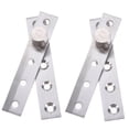 thumbnail image 1 of FUEENIRVA 2-Pack Stainless Steel Hidden Door Hinges with 360° Rotation for Smooth Home Door, 1 of 6