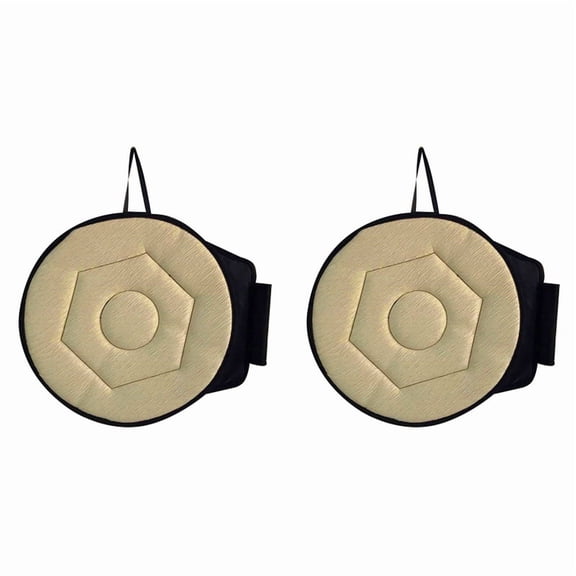 2pcs 360Rotating Seat Cushion for Car,15.7in Seat Cushion for Car,Swivel Seat for Elderly for Home,Office Chairs Beige,2 x Rotating seat cushion,Beige