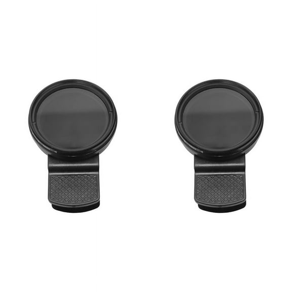 2pcs 37Mm Adjustable Nd Filter Nd2-400 Medium Gray Mirror Mobile Phone Camera Lens