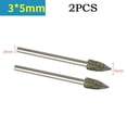 thumbnail image 1 of 2pcs 3mm Shank Diamond Grinding Head Mounted Bit Burrs Diamond Grinding Wheel For Jade Metal Stone Rotary Tool Access 5/6/8mm, 1 of 9