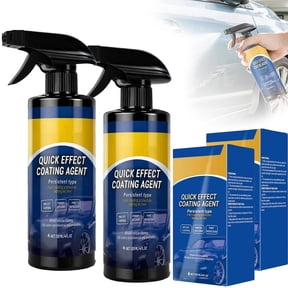 2pcs 4.23oz Quick Effect Coating Agent for Car,Nano Quick Coat Restore,Waterless Wash Polish,Car Paint Spray for Shine and Protection